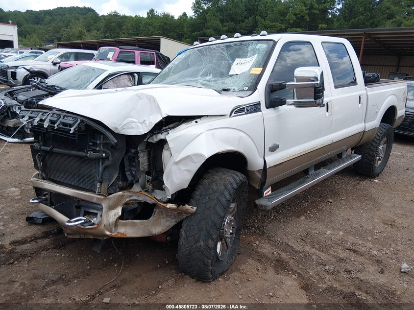 Vin: 1ft7w2bt4bea50339, lot: 46304569, ford f-250 lariat 20112