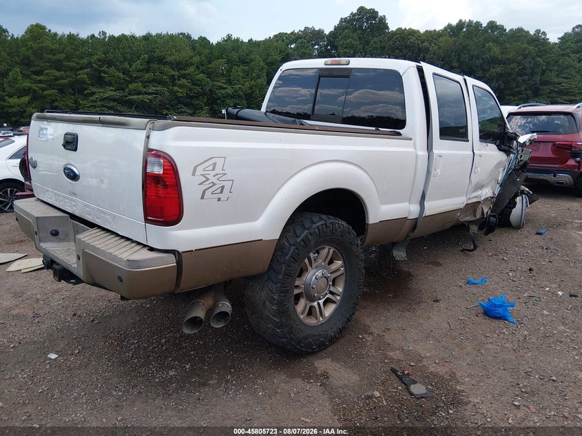 Vin: 1ft7w2bt4bea50339, lot: 46304569, ford f-250 lariat 20114