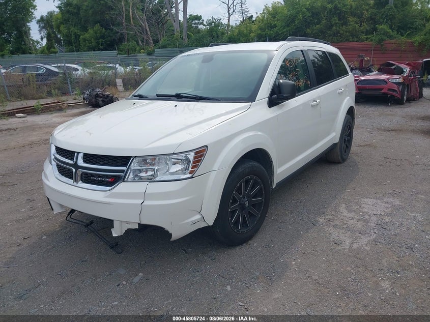 Vin: 3c4pdcab6jt507977, lot: 46304570, dodge journey se 20182
