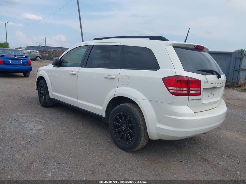 Vin: 3c4pdcab6jt507977, lot: 46304570, dodge journey se 20183