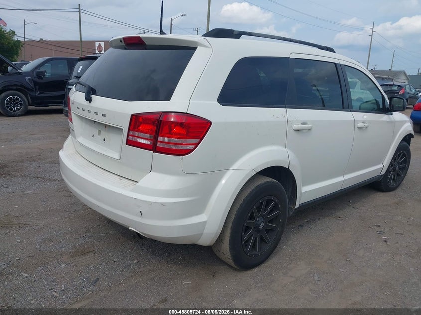Vin: 3c4pdcab6jt507977, lot: 46304570, dodge journey se 20184