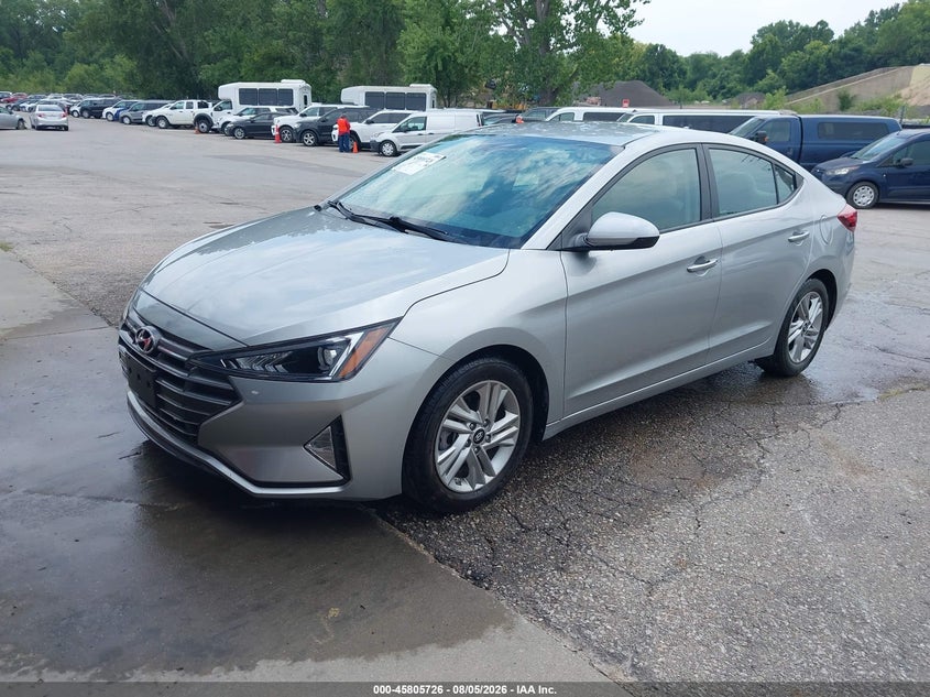 2020 Hyundai Elantra Sel, Обычный износ, IAAI, VIN 5NPD84LF2LH601063 — фото 2