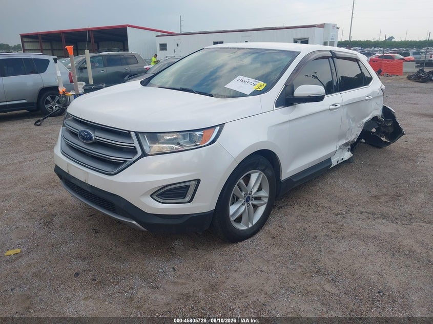 Vin: 2fmpk4j86jbc55882, lot: 46304574, ford edge sel 20182