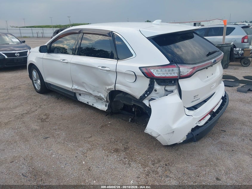 Vin: 2fmpk4j86jbc55882, lot: 46304574, ford edge sel 20183