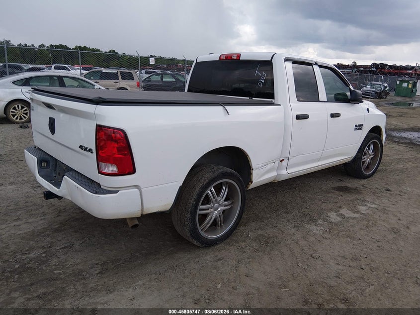 Vin: 1c6rr7fg7fs748663, lot: 46304593, ram 1500 express 20154