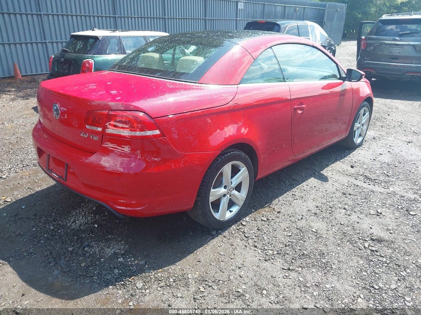 Vin: wvwfw7ah4cv003464, lot: 46304594, volkswagen eos lux 20124