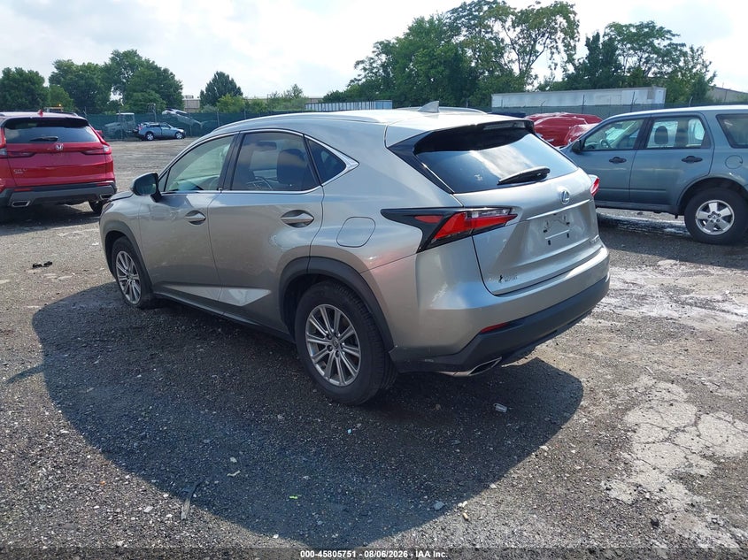 Vin: jtjbarbz4h2107541, lot: 46304596, lexus nx 200t 20173