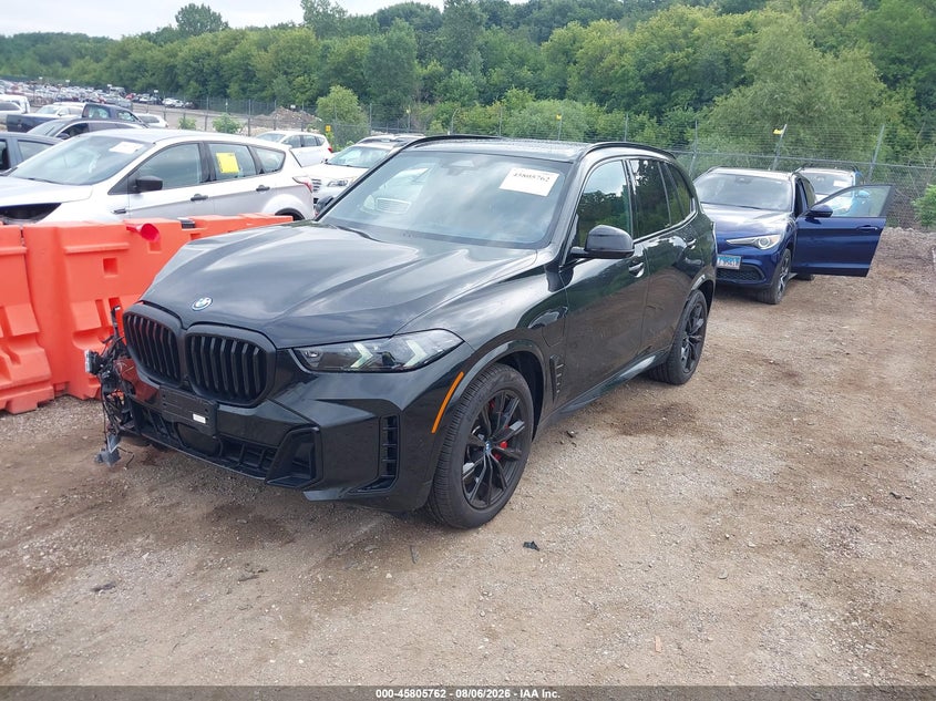 Vin: 5ux43eu02s9z02002, lot: 46304608, bmw x5 phev xdrive50e 20252