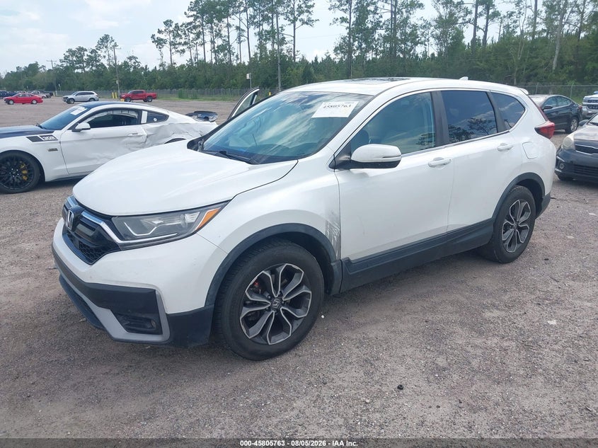 Vin: 7farw1h82le010318, lot: 46304609, honda cr-v 2wd ex-l 20202