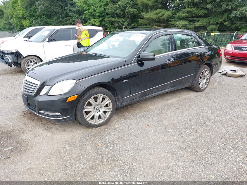 2012 Mercedes-Benz E-klasse, Flood, IAAI, VIN WDDHF8JB7CA647905 — photo 2