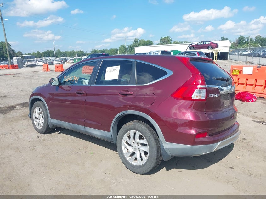 Vin: 2hkrm3h53fh532299, lot: 46304637, honda cr-v ex 20153