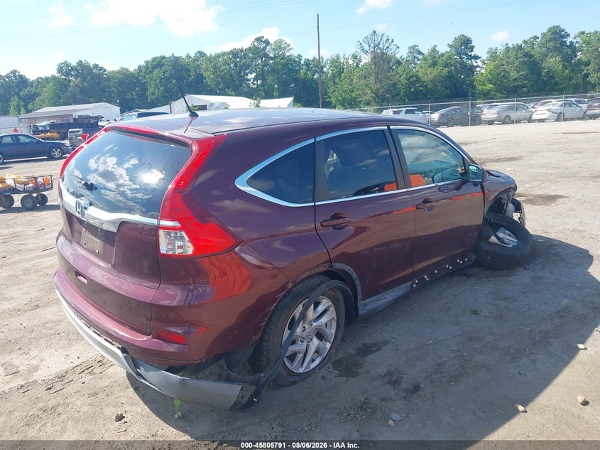 Vin: 2hkrm3h53fh532299, lot: 46304637, honda cr-v ex 20154