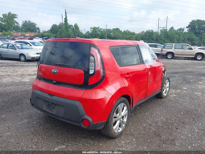 Vin: kndjp3a58f7814716, lot: 46304640, kia soul + 20154