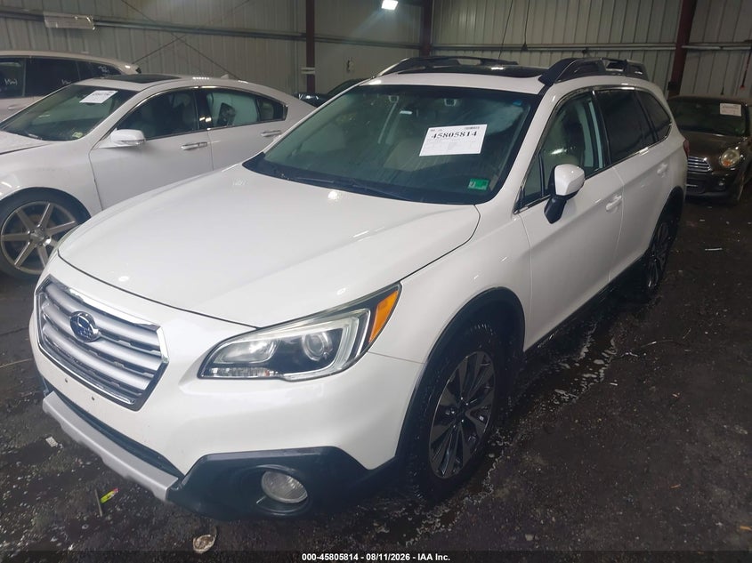Vin: 4s4bsbnc3g3293799, lot: 46304660, subaru outback 2.5i limited 20162