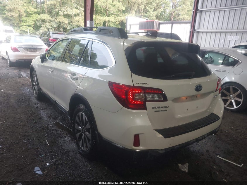 Vin: 4s4bsbnc3g3293799, lot: 46304660, subaru outback 2.5i limited 20163