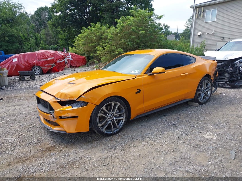 Vin: 1fa6p8cf0j5183737, lot: 46304661, ford mustang gt premium 20182