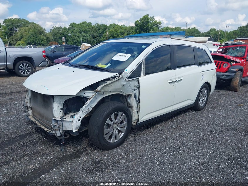 Vin: 5fnrl5h61gb084104, lot: 46304663, honda odyssey ex-l 20162