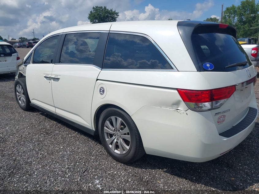 Vin: 5fnrl5h61gb084104, lot: 46304663, honda odyssey ex-l 20163