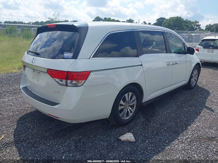 Vin: 5fnrl5h61gb084104, lot: 46304663, honda odyssey ex-l 20164