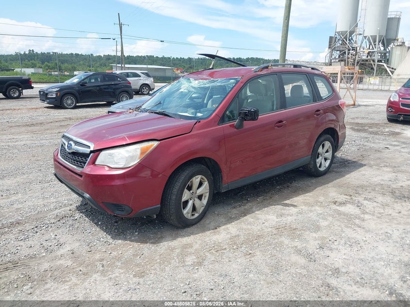 Vin: jf2sjabc6fh461377, lot: 46304671, subaru forester 2.5i 20152