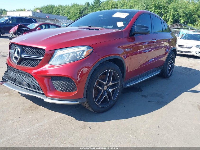 Vin: 4jged6ebxga037161, lot: 46304673, mercedes-benz gle 450 amg coupe 4matic 20162
