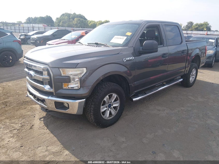 Vin: 1ftew1ef9fke09893, lot: 46304678, ford f-150 xlt 20152