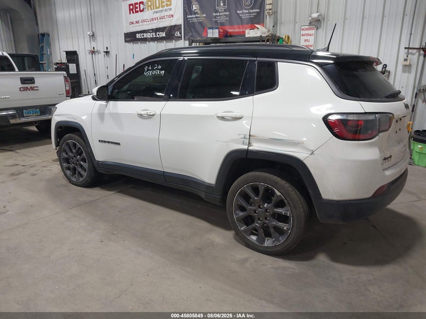 Vin: 3c4njdcb2lt150142, lot: 46304695, jeep compass high altitude 4x4 20203