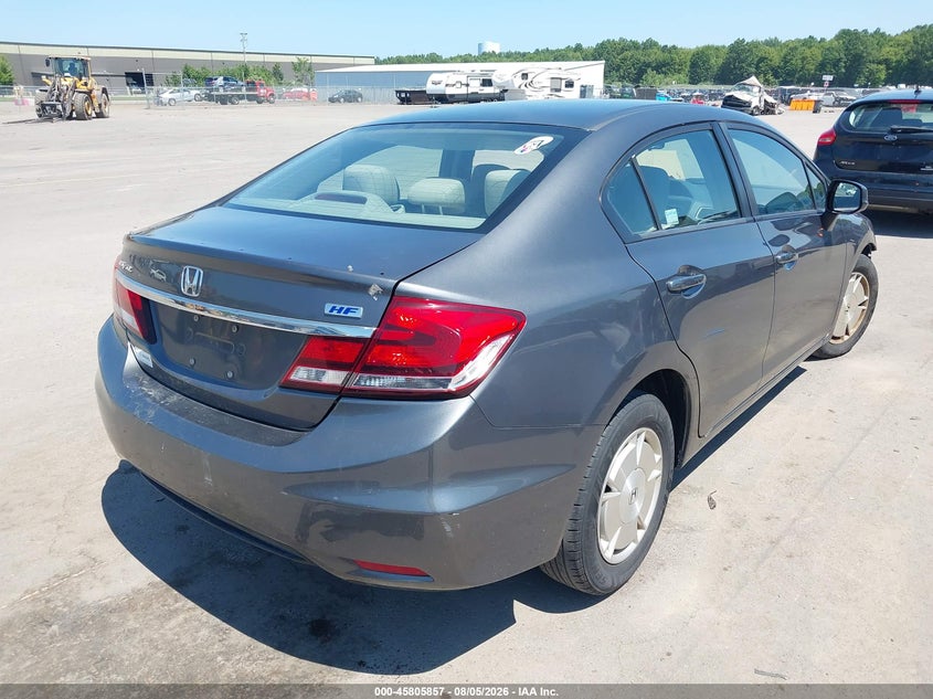 2013 HONDA CIVIC auction photo 4