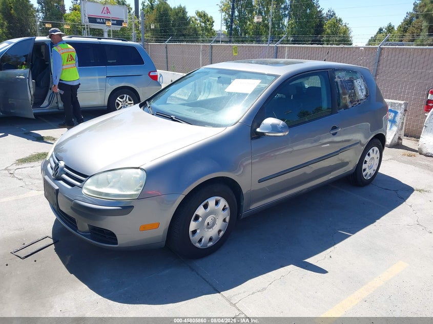 2009 VOLKSWAGEN RABBIT auction photo 2