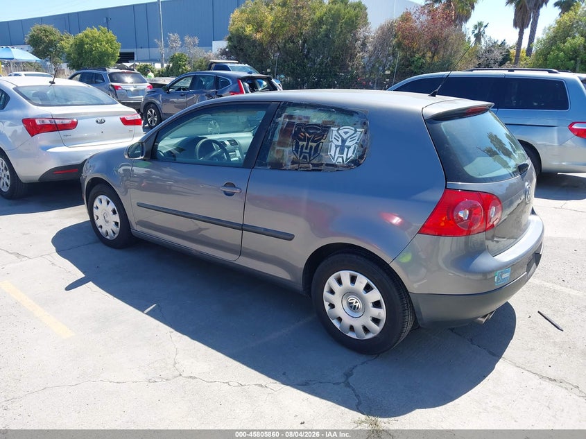 2009 VOLKSWAGEN RABBIT auction photo 3