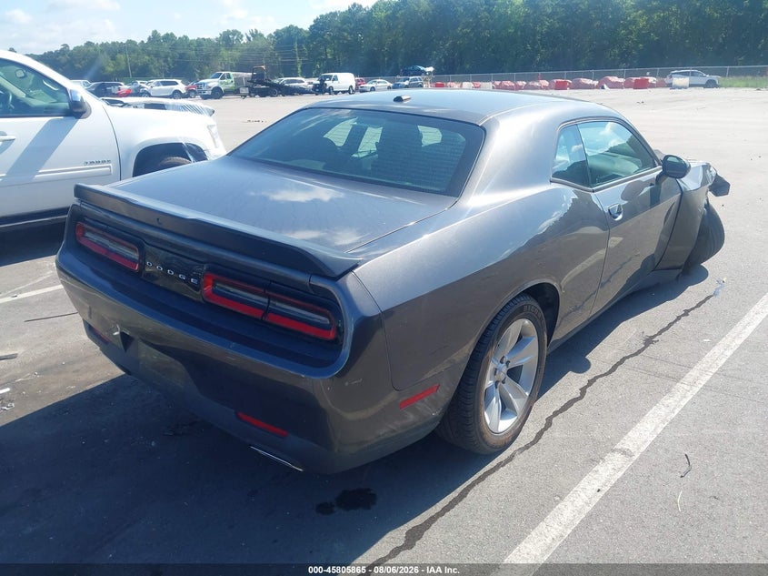 Vin: 2c3cdzagxph601976, lot: 46304711, dodge challenger sxt 20234