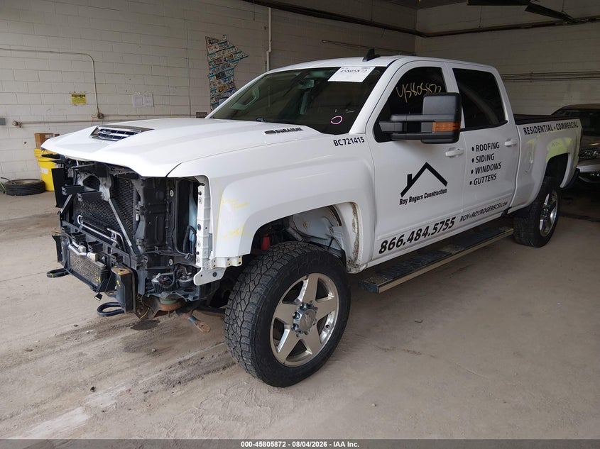 Vin: 1gc1kvey3hf180643, lot: 46304718, chevrolet silverado 2500hd lt 20172