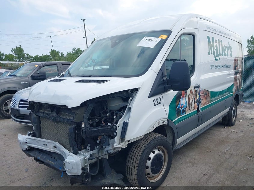 Vin: 1ftbr1c85rkb58048, lot: 46304722, ford transit-250 20242