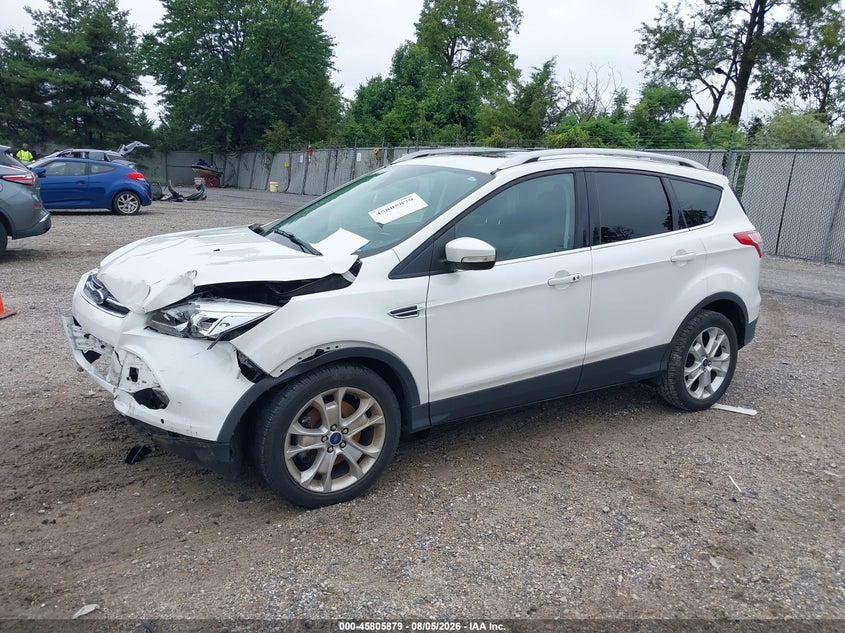 Vin: 1fmcu9jx0guc49852, lot: 46304725, ford escape titanium 20162