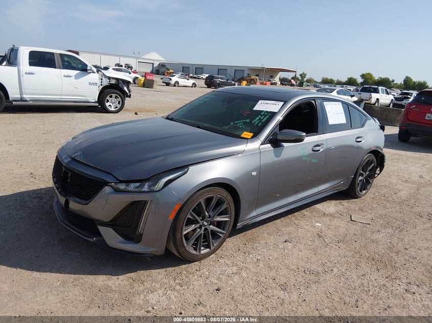 Vin: 1g6dp5rk8m0111869, lot: 46304729, cadillac ct5 sport 20212
