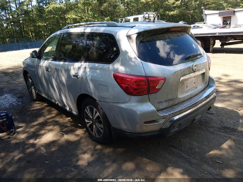 Vin: 5n1dr2mm3hc629659, lot: 46304738, nissan pathfinder s 20173
