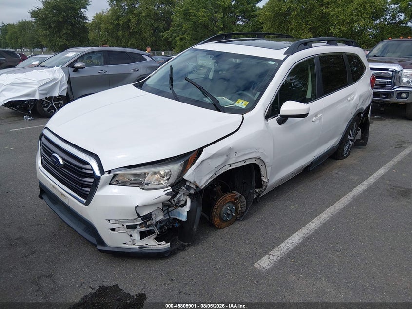 Vin: 4s4wmahd4k3477538, lot: 46304747, subaru ascent premium 20192
