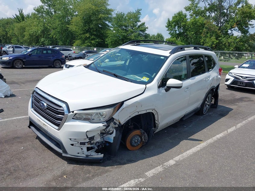 Vin: 4s4wmahd4k3477538, lot: 46304747, subaru ascent premium 20192