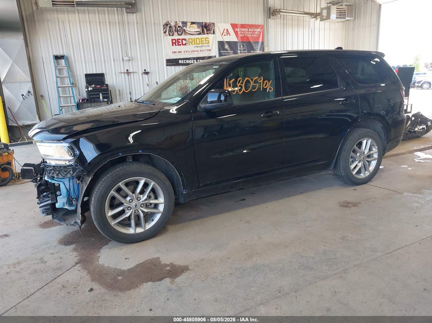 Vin: 1c4rdjdg5sc554371, lot: 46304752, dodge durango gt awd 20252