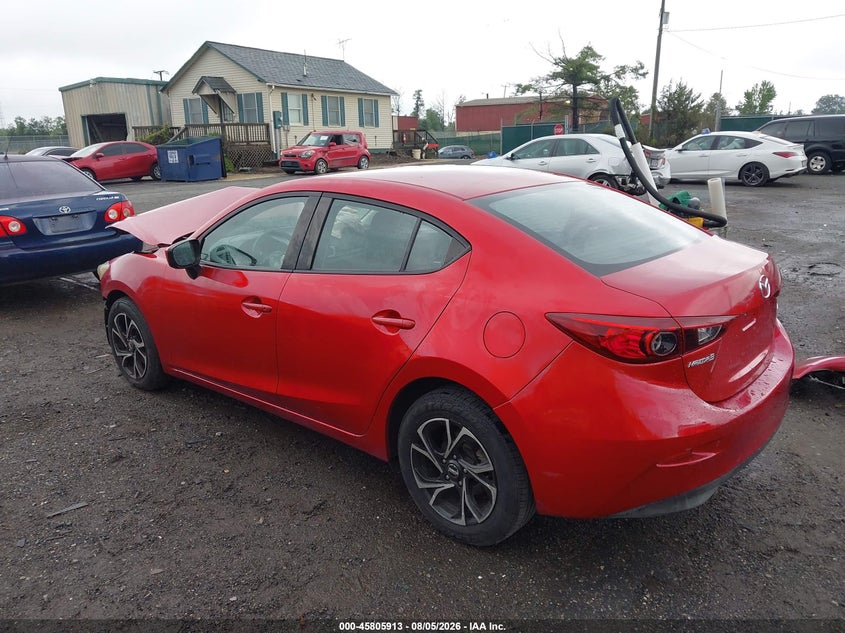 Vin: jm1bm1u71e1143101, lot: 46304759, mazda mazda3 i sport 20143