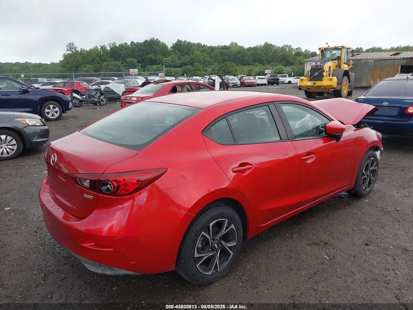 Vin: jm1bm1u71e1143101, lot: 46304759, mazda mazda3 i sport 20144