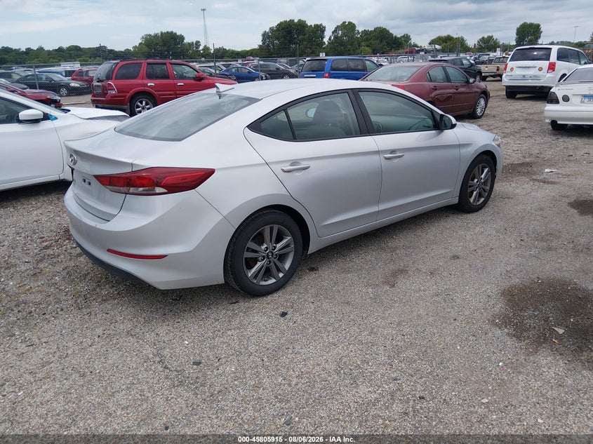 Vin: kmhd84lf0ju574119, lot: 46304762, hyundai elantra sel 20184