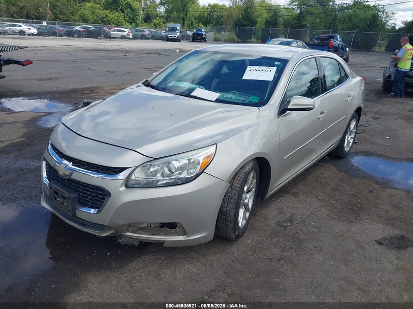 2015 Chevrolet Malibu, Right Front, IAAI, VIN 1G11C5SL6FF125339 — photo 2