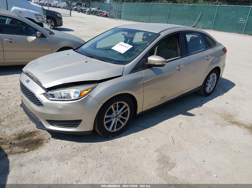 Vin: 1fadp3f26hl340342, lot: 46304770, ford focus se 20172