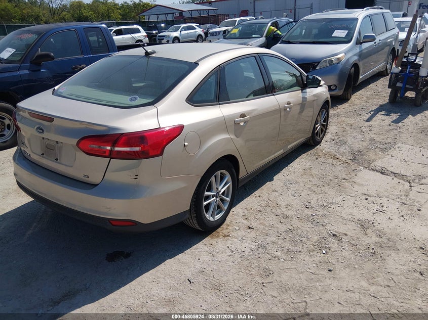 Vin: 1fadp3f26hl340342, lot: 46304770, ford focus se 20174