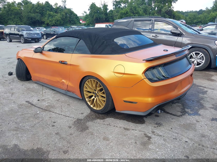 Vin: 1fatp8uhxh5310801, lot: 46304776, ford mustang ecoboost premium 20173