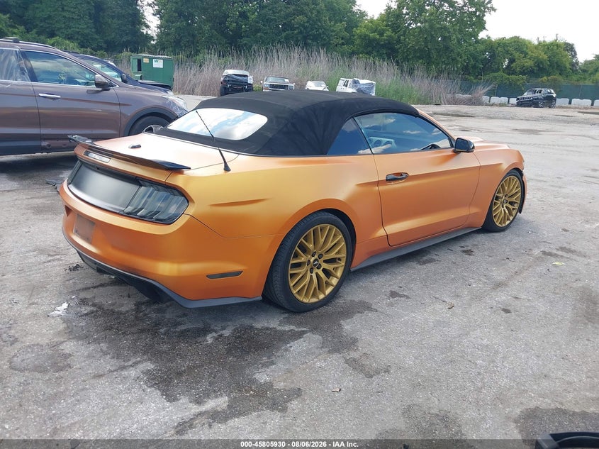 Vin: 1fatp8uhxh5310801, lot: 46304776, ford mustang ecoboost premium 20174