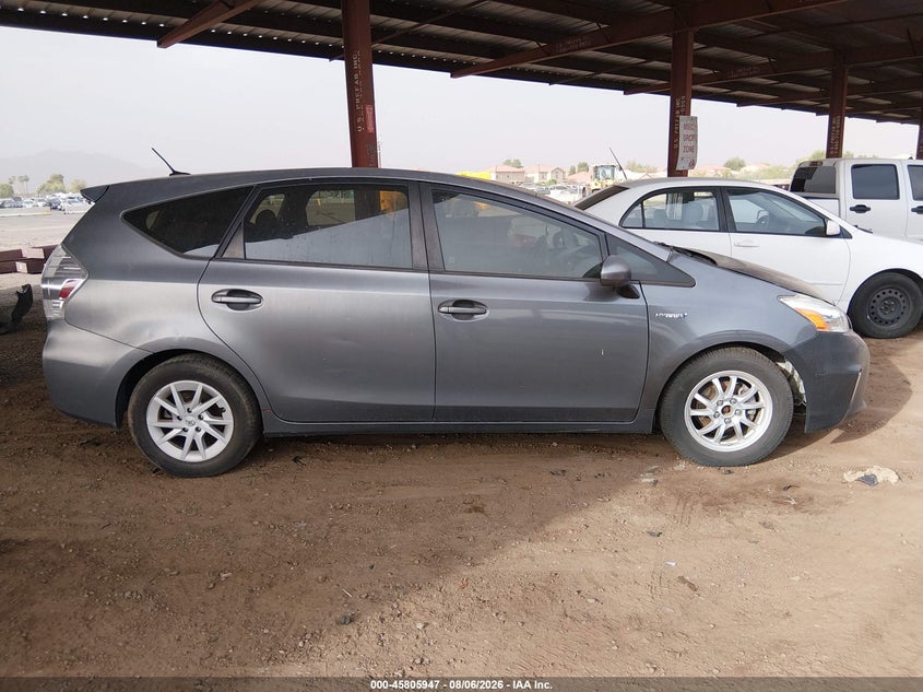 TOYOTA PRIUS V 2012 VIN JTDZN3EU3C3121355