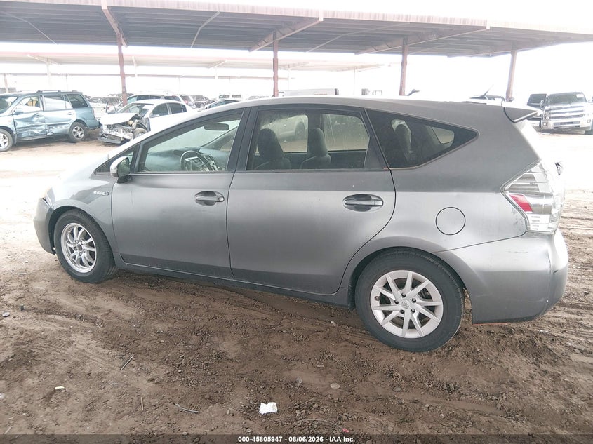 TOYOTA PRIUS V 2012 VIN JTDZN3EU3C3121355