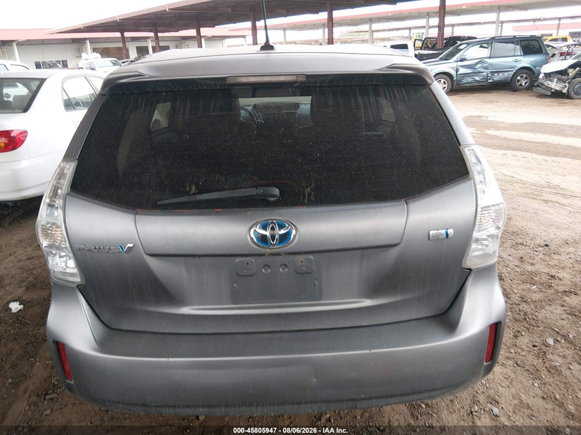 TOYOTA PRIUS V 2012 VIN JTDZN3EU3C3121355